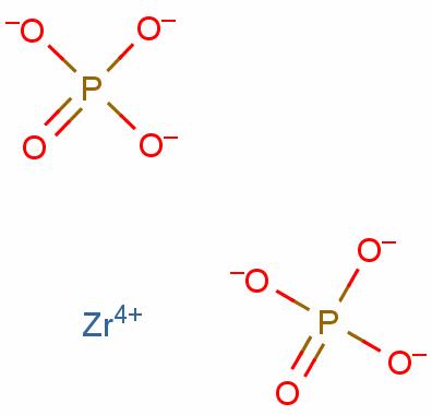 磷酸鋯分子結(jié)構(gòu)圖
